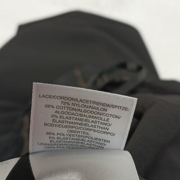 ANNE Klein chic sleeveless black dress lined sheath knee-length dress size 12 - Picture 14 of 14